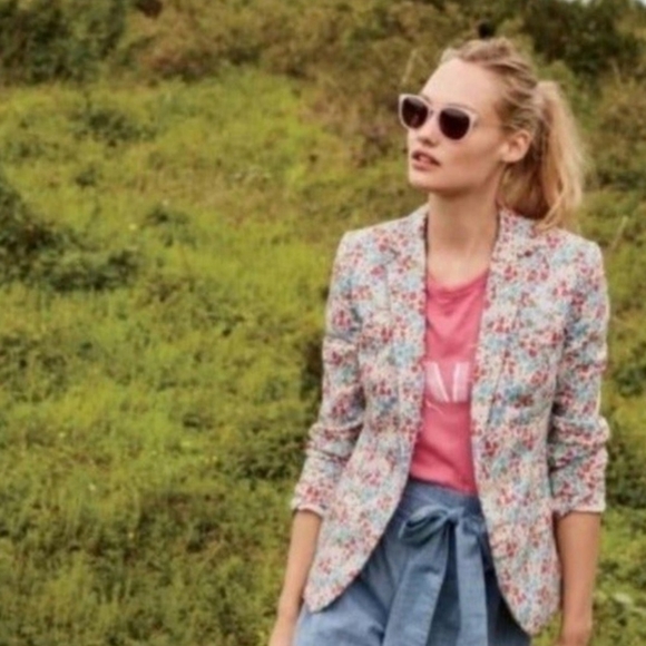 J. Crew Blazer Liberty Print Campbell - Picture 12 of 12